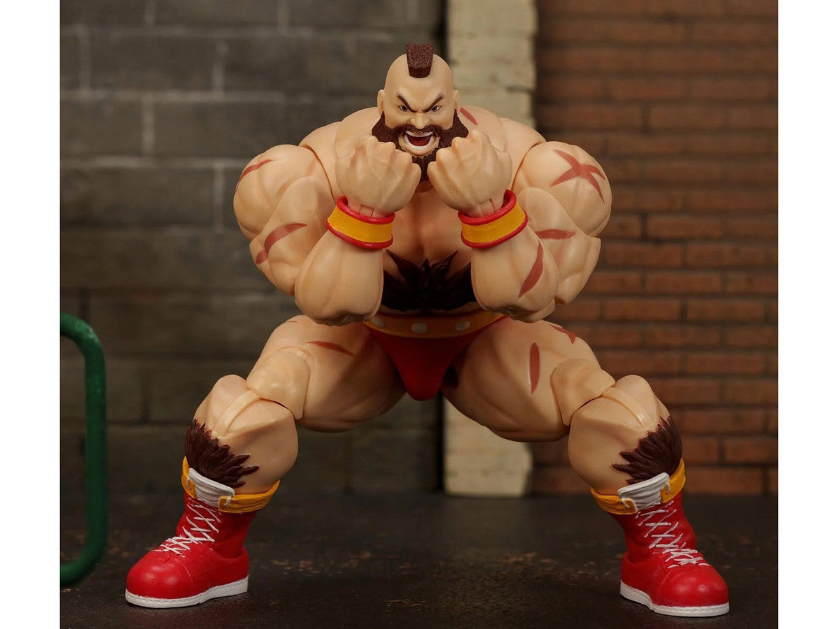 Zangief 7.5" Moveable Figure with Accessories and Alternate Head and Hands "Ultra Street Fighter II: The Final Challengers" (2017) Video Game Model by Jada LuxuryLifeWay Online Store