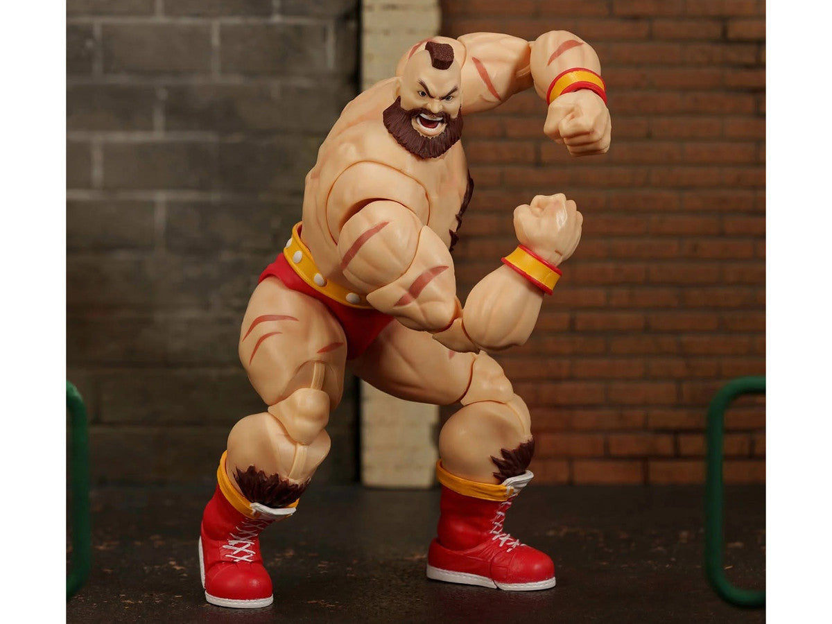 Zangief 7.5" Moveable Figure with Accessories and Alternate Head and Hands "Ultra Street Fighter II: The Final Challengers" (2017) Video Game Model by Jada LuxuryLifeWay Online Store