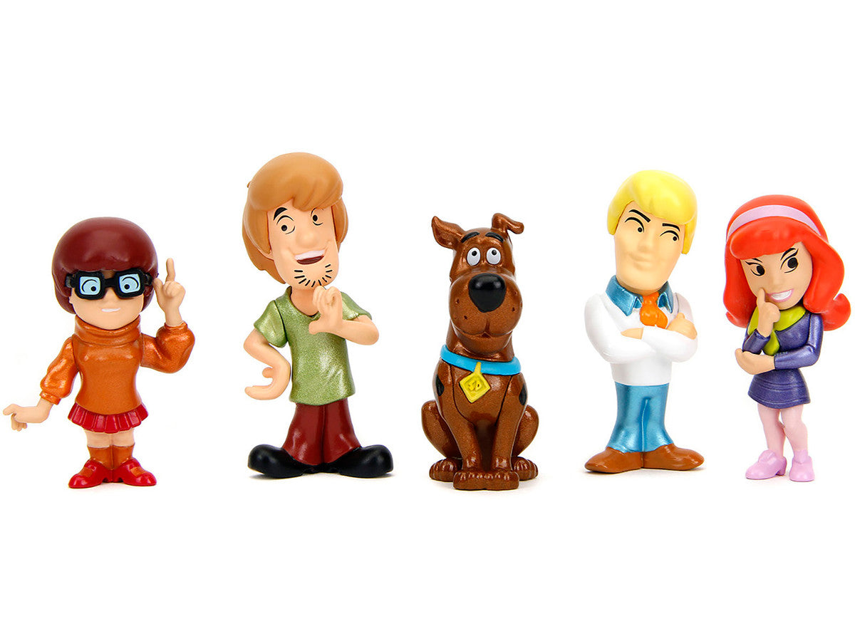 Set of 5 Diecast Figures "Scooby-Doo" TV Series "Metalfigs" Series Diecast Models by Jada LuxuryLifeWay Online Store