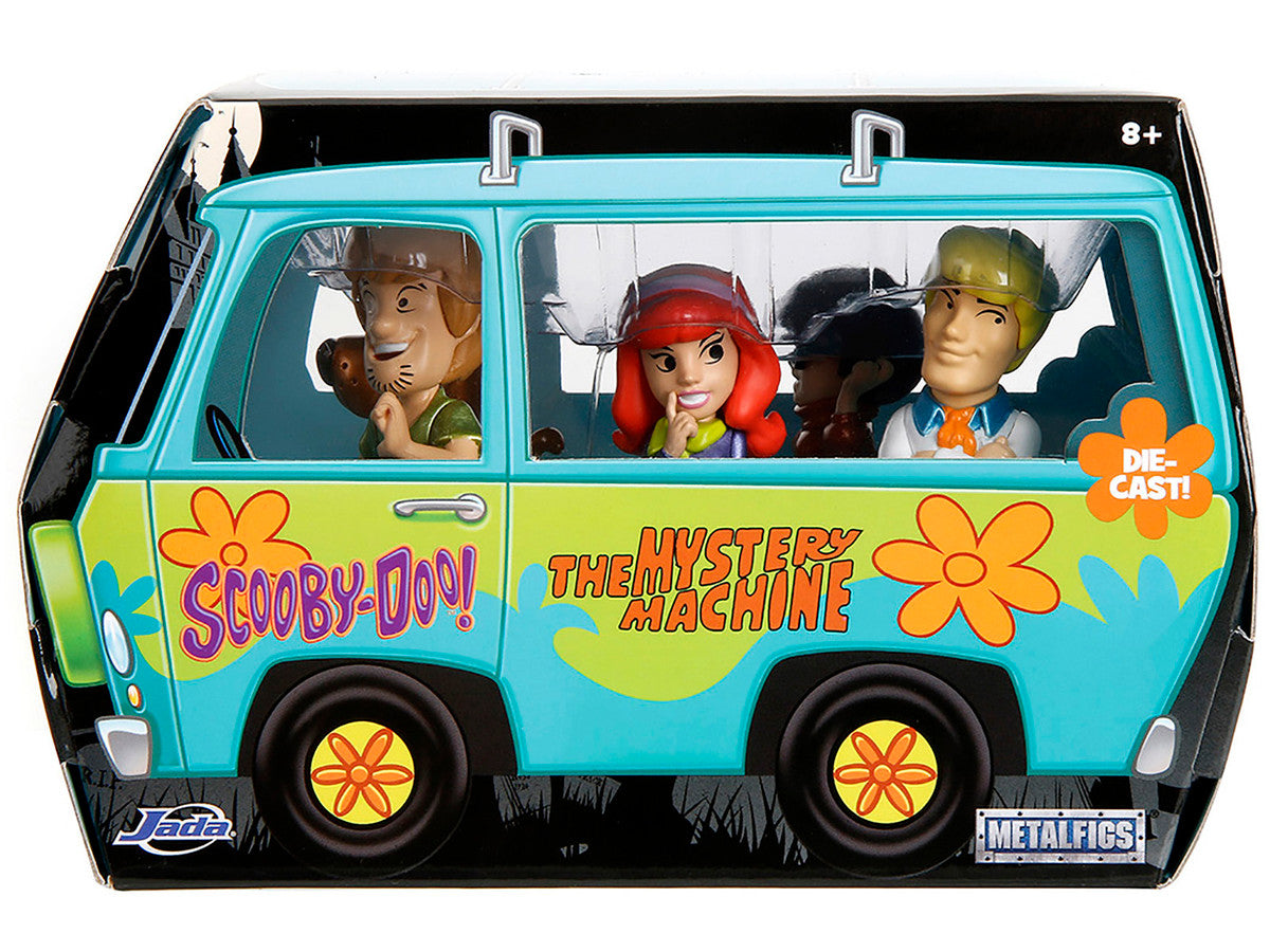 Set of 5 Diecast Figures "Scooby-Doo" TV Series "Metalfigs" Series Diecast Models by Jada LuxuryLifeWay Online Store