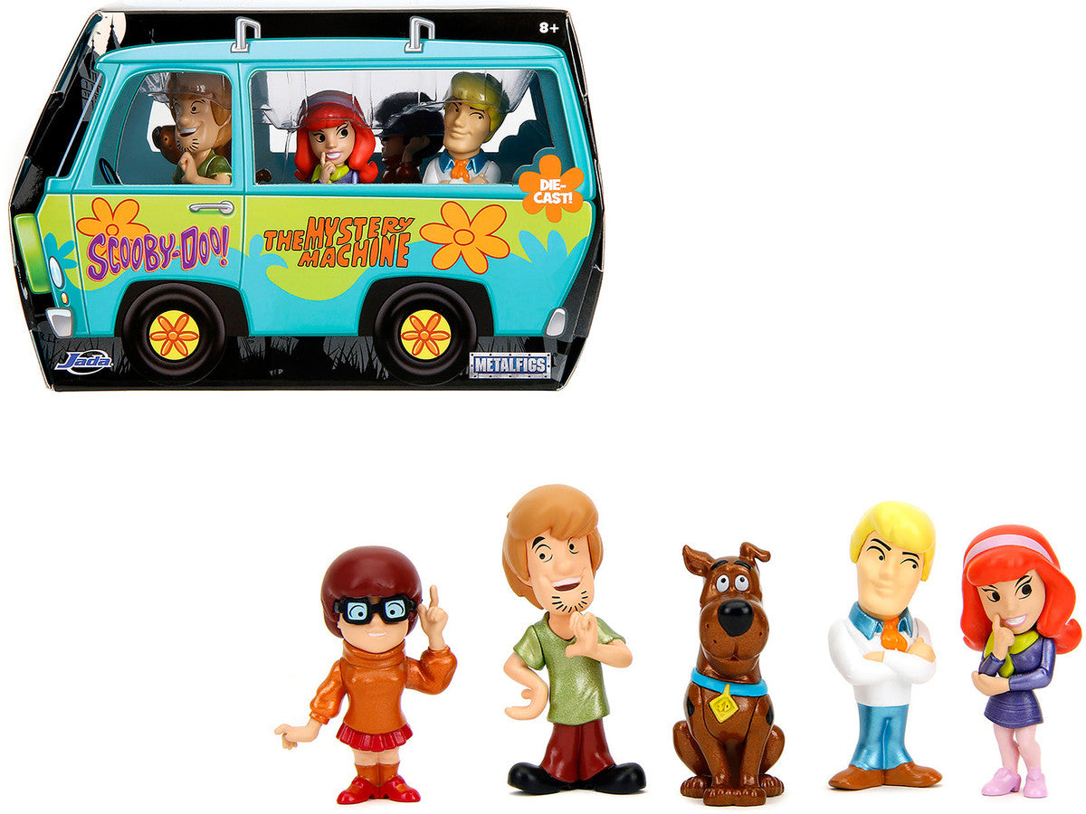 Set of 5 Diecast Figures "Scooby-Doo" TV Series "Metalfigs" Series Diecast Models by Jada LuxuryLifeWay Online Store