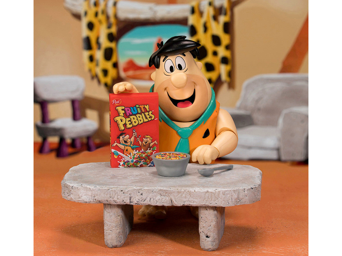 Fred Flintstone 6" Moveable Figure with Accessories and Alternate Head and Hands "The Flintstones - Post Fruity Pebbles" Model by Jada LuxuryLifeWay Online Store