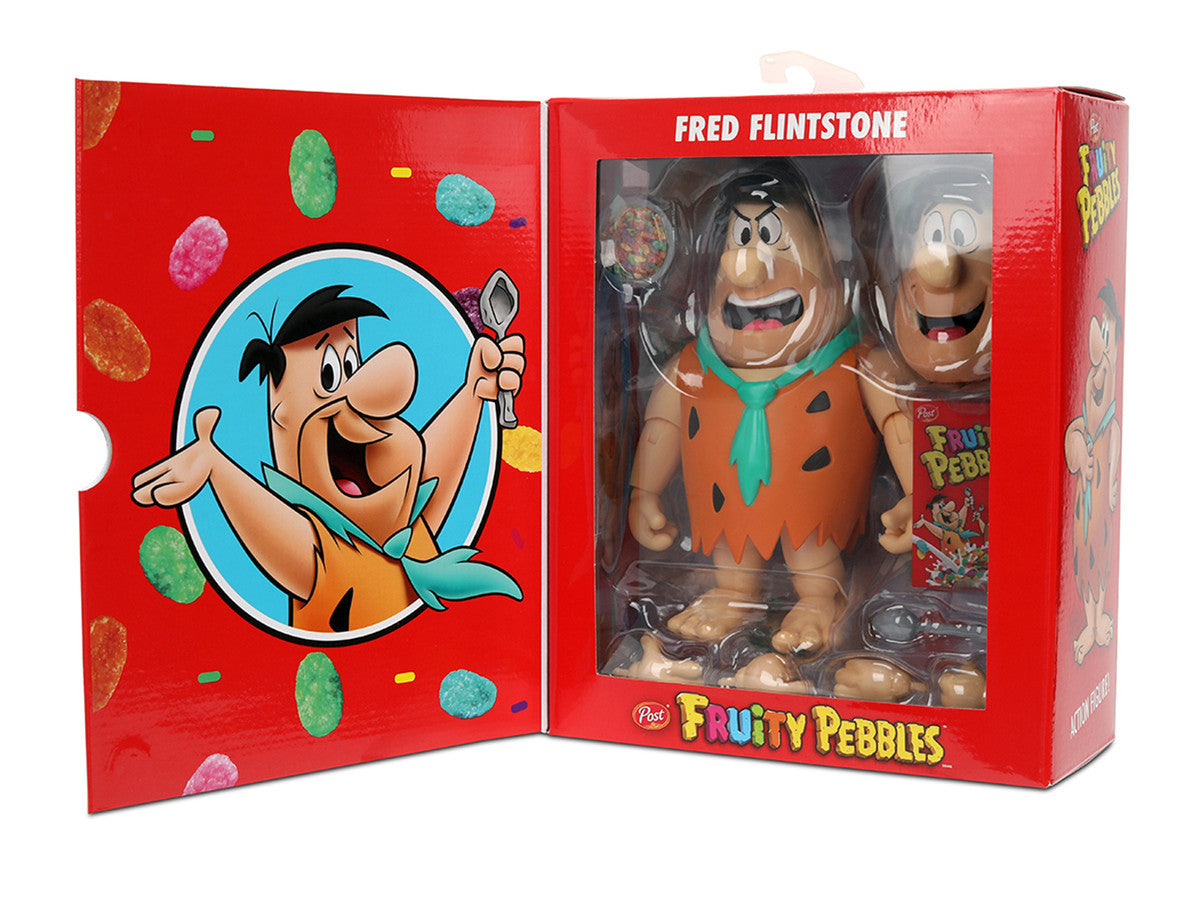 Fred Flintstone 6" Moveable Figure with Accessories and Alternate Head and Hands "The Flintstones - Post Fruity Pebbles" Model by Jada LuxuryLifeWay Online Store