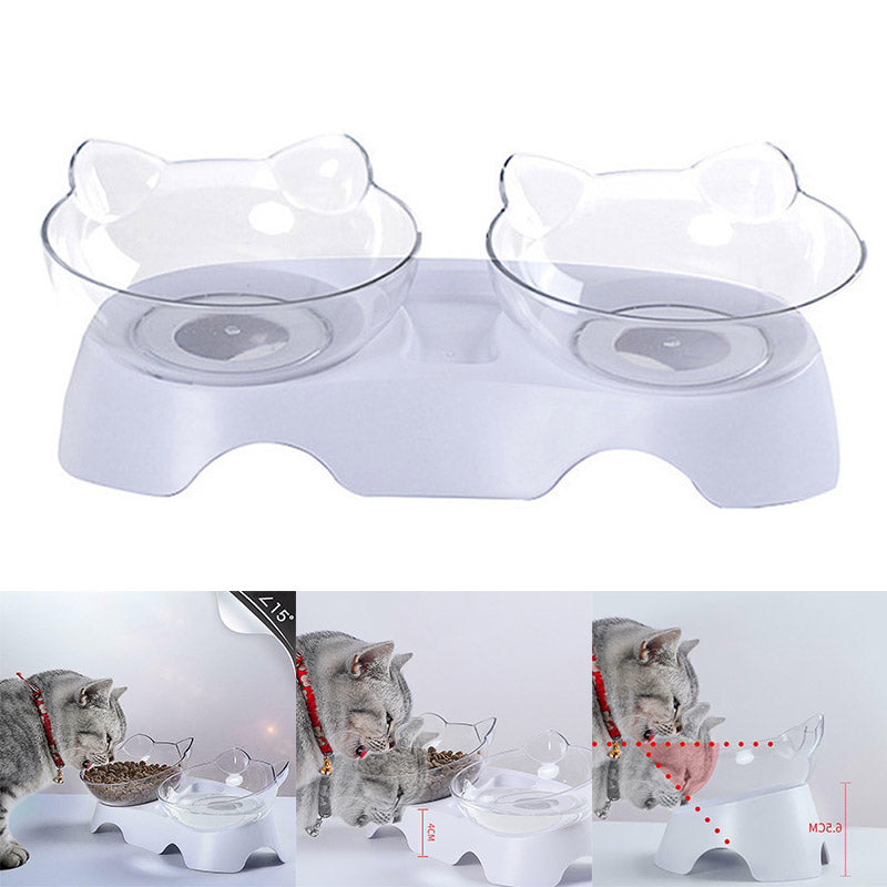 Pet feeder cat bowl Pets Fashion