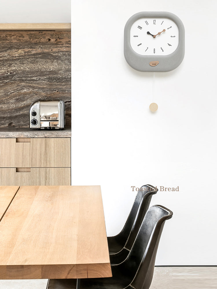 Modern Minimalist Wall Clock Home Creative PearlNestDecor.com