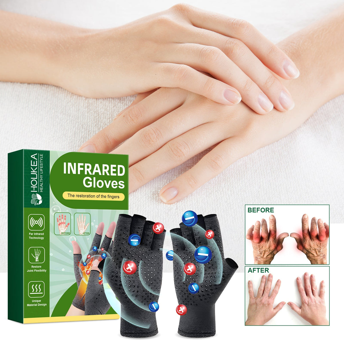Joint Gloves 1 Pair-box Tri Light Beauty