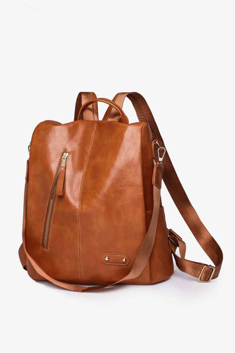 Marcy Zipper Pocket Backpack LadyShow.Store