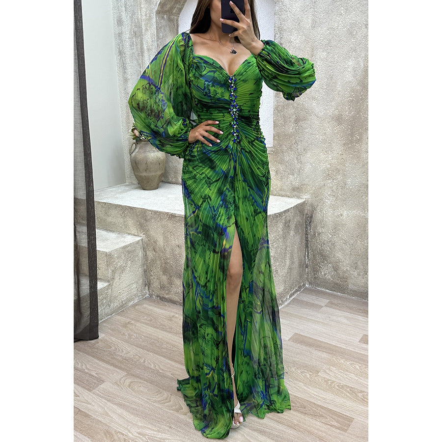 New Party Pleated Loose Casual Women's Clothing Dress Best YouTube Store