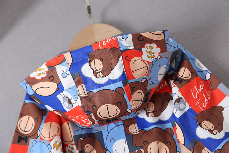 Boys And Girls Korean Style Trendy Small And Medium Children's Jackets Baby Autumn Clothes NorixaFashion.com