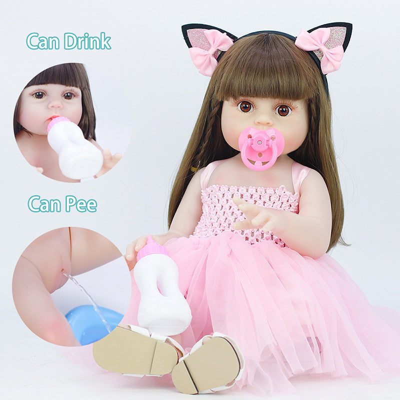 Multifunctional Reborn Doll Reborn Doll Simulation Vinyl Doll