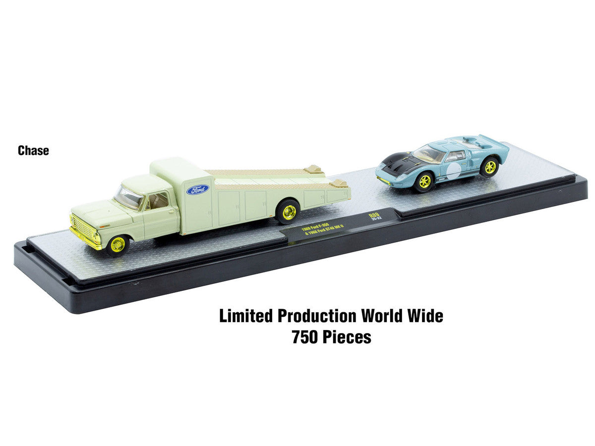 Auto Haulers Set of 3 Trucks Release 89 Limited Edition to 8000 pieces Worldwide 1/64 Diecast Models by M2 Machines LuxuryLifeWay Online Store