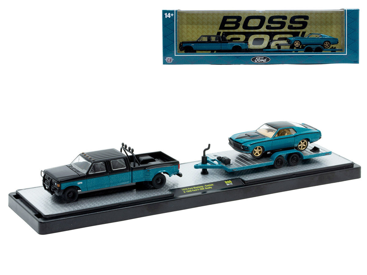 Auto Haulers Set of 3 Trucks Release 99 Limited Edition to 7600 pieces Worldwide 1/64 Diecast Models by M2 Machines LuxuryLifeWay Online Store