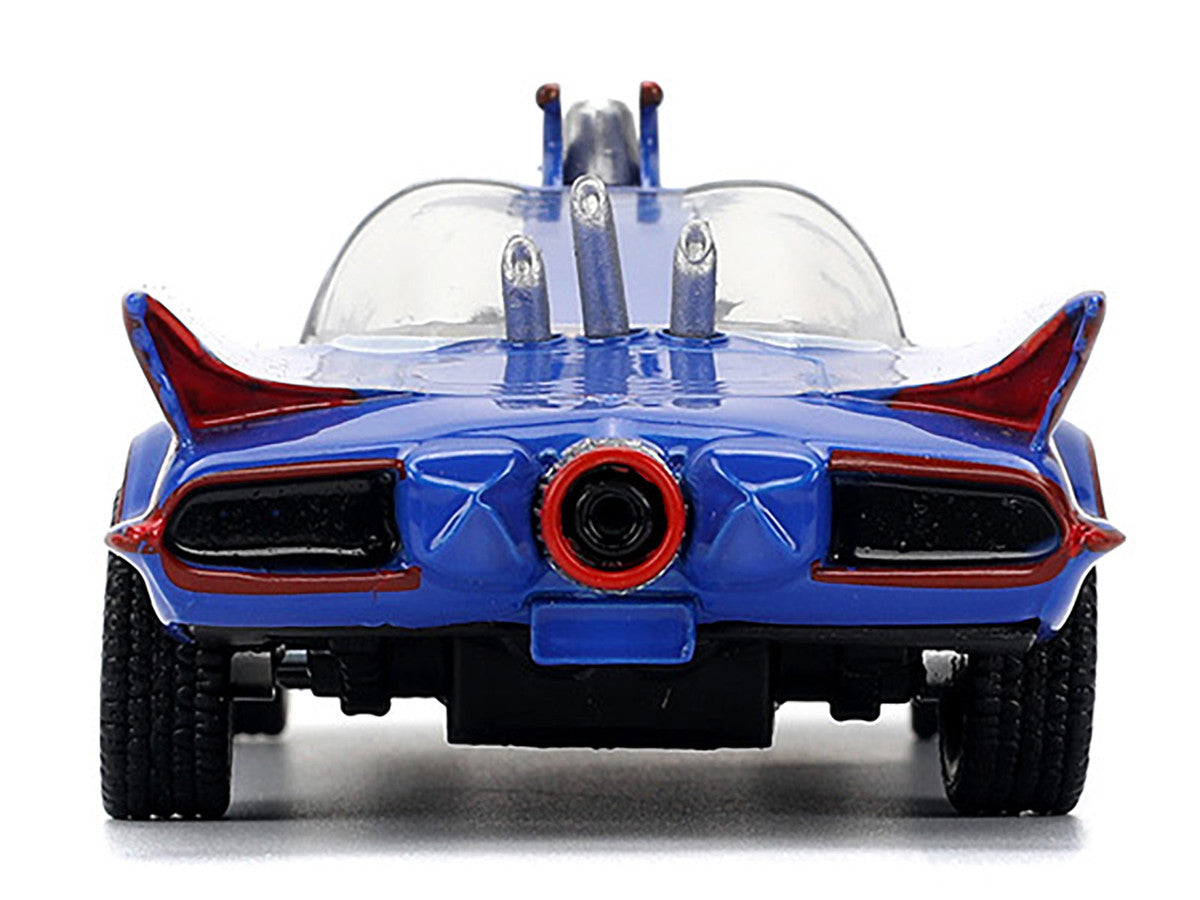 1966 Batmobile Blue "Batman" (1966-1968) Classic TV Series "Hollywood Rides" Series 1/32 Diecast Model Car by Jada LuxuryLifeWay Online Store