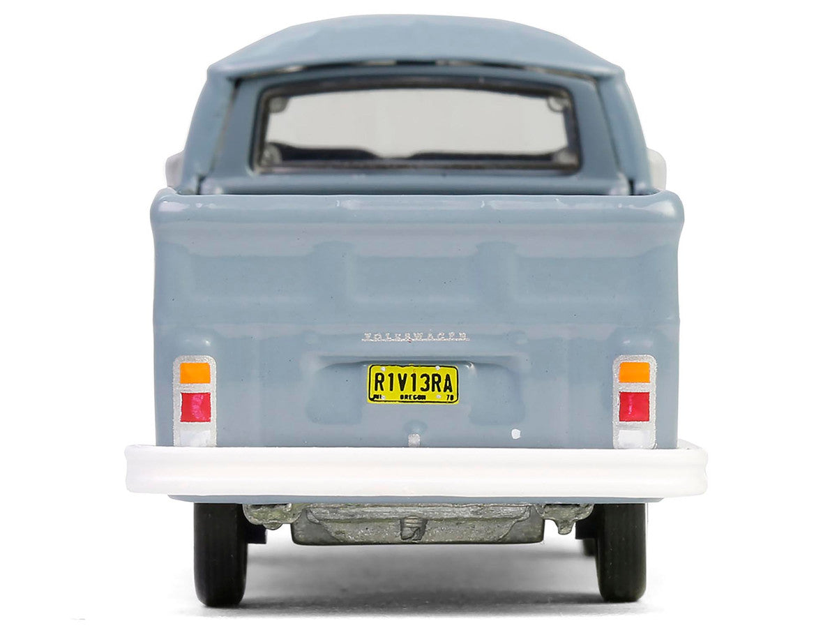 1978 Volkswagen Type 2 Double Cab Pickup Truck "Volkswagen Service" Gray "Club Vee-Dub" Series 20 1/64 Diecast Model Car by Greenlight LuxuryLifeWay Online Store