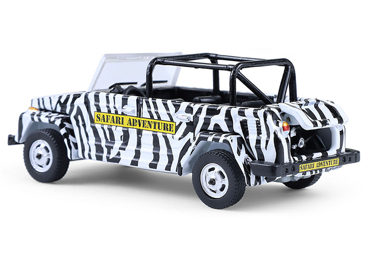 1974 Volkswagen Thing (Type 181) "Safari Adventure" Black and White Zebra Stripes "Club Vee-Dub" Series 21 1/64 Diecast Model Car by Greenlight LuxuryLifeWay Online Store