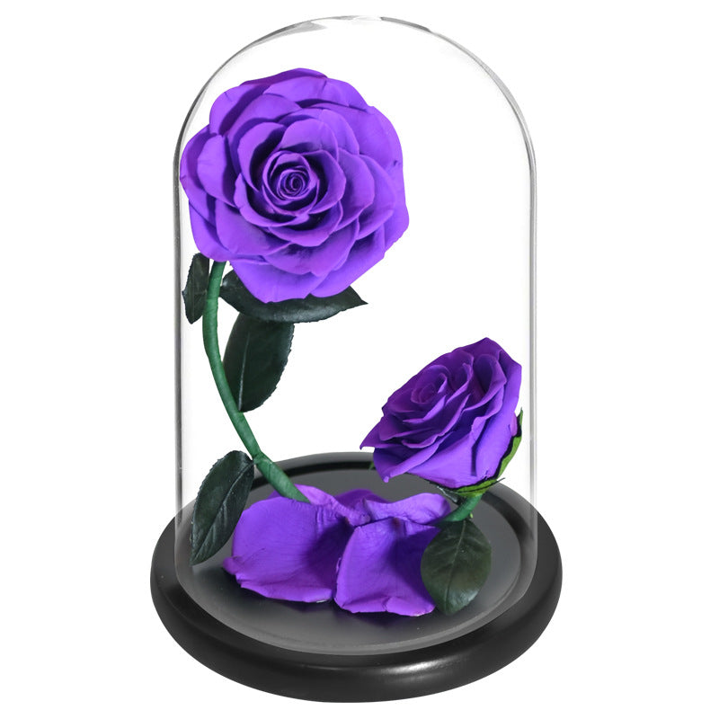 Double Preserved Flower Rose Valentine's Day Gift LadyShow.Store