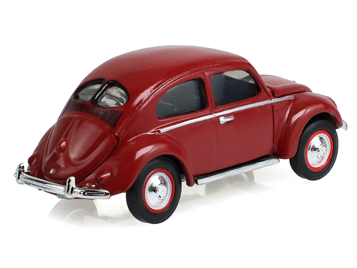 1953 Volkswagen Beetle Split Rear Window Dark Red "Club Vee-Dub" Series 22 1/64 Diecast Model Car by Greenlight LuxuryLifeWay Online Store