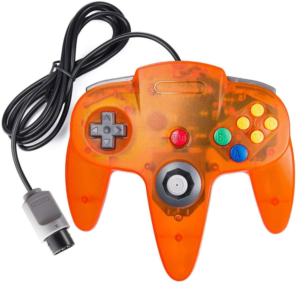 New Wired Controller Joystick Compatible With Nintendo 64 N64 Video Game Console Pi-Mart