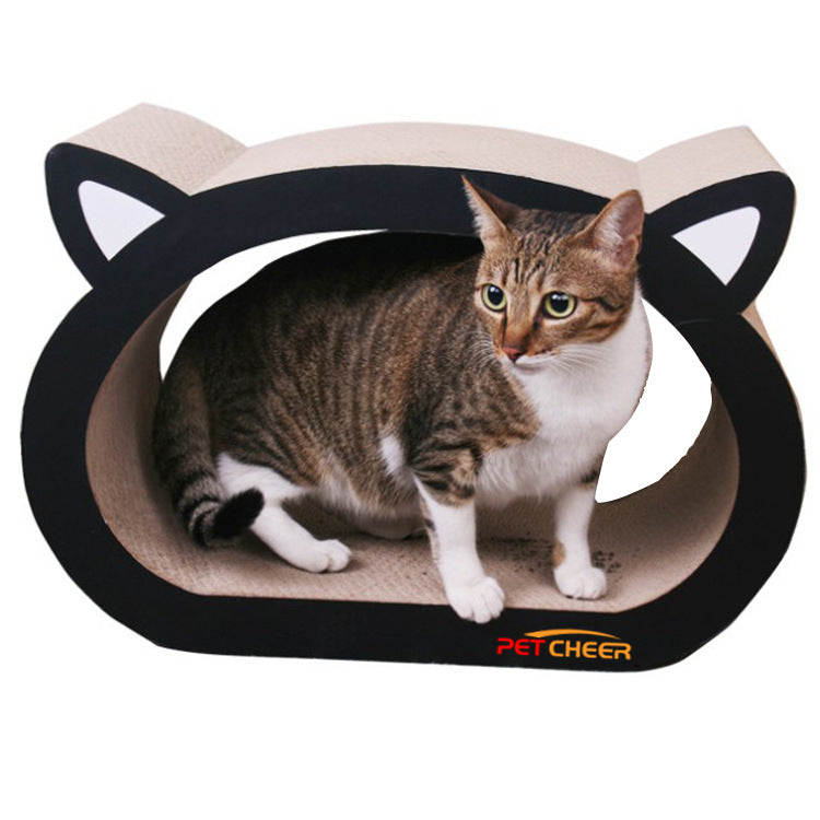 cat head cat scratch board Pets Fashion