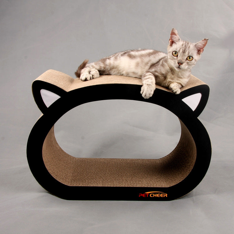 cat head cat scratch board Pets Fashion