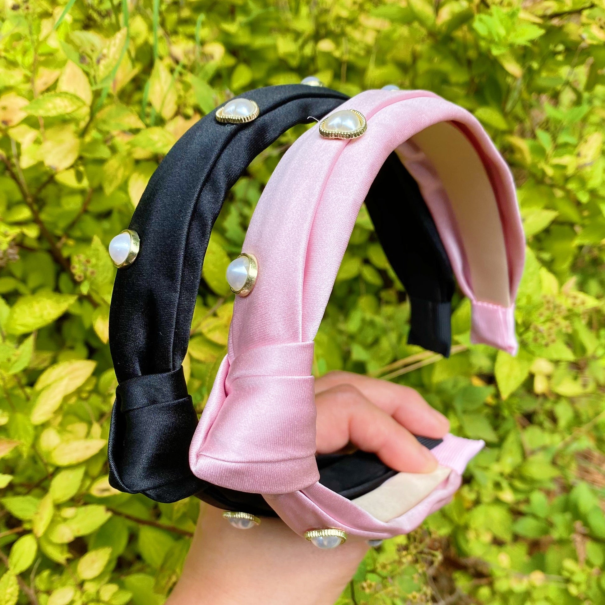 Liz Heart Embellished Headband LadyShow.Store