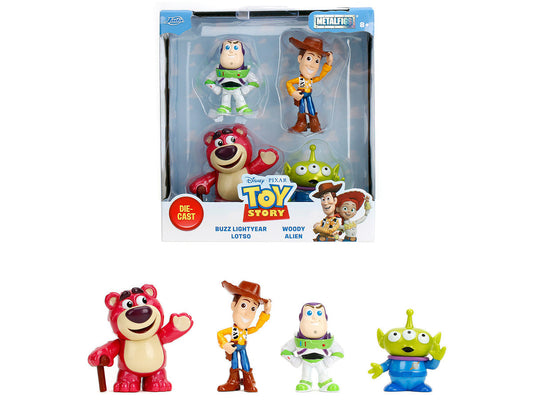Set of 4 Diecast Figures "Toy Story" "Metalfigs" Series Diecast Models by Jada LuxuryLifeWay Online Store