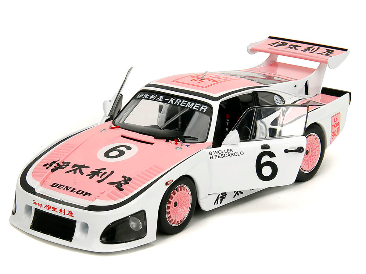 Porsche 935 K3 #6 Bob Wollek - Henri Pescarolo Winner "Suzuka 1000KM" (1981) "Pink Slips" Series 1/18 Diecast Model Car by Jada LuxuryLifeWay Online Store