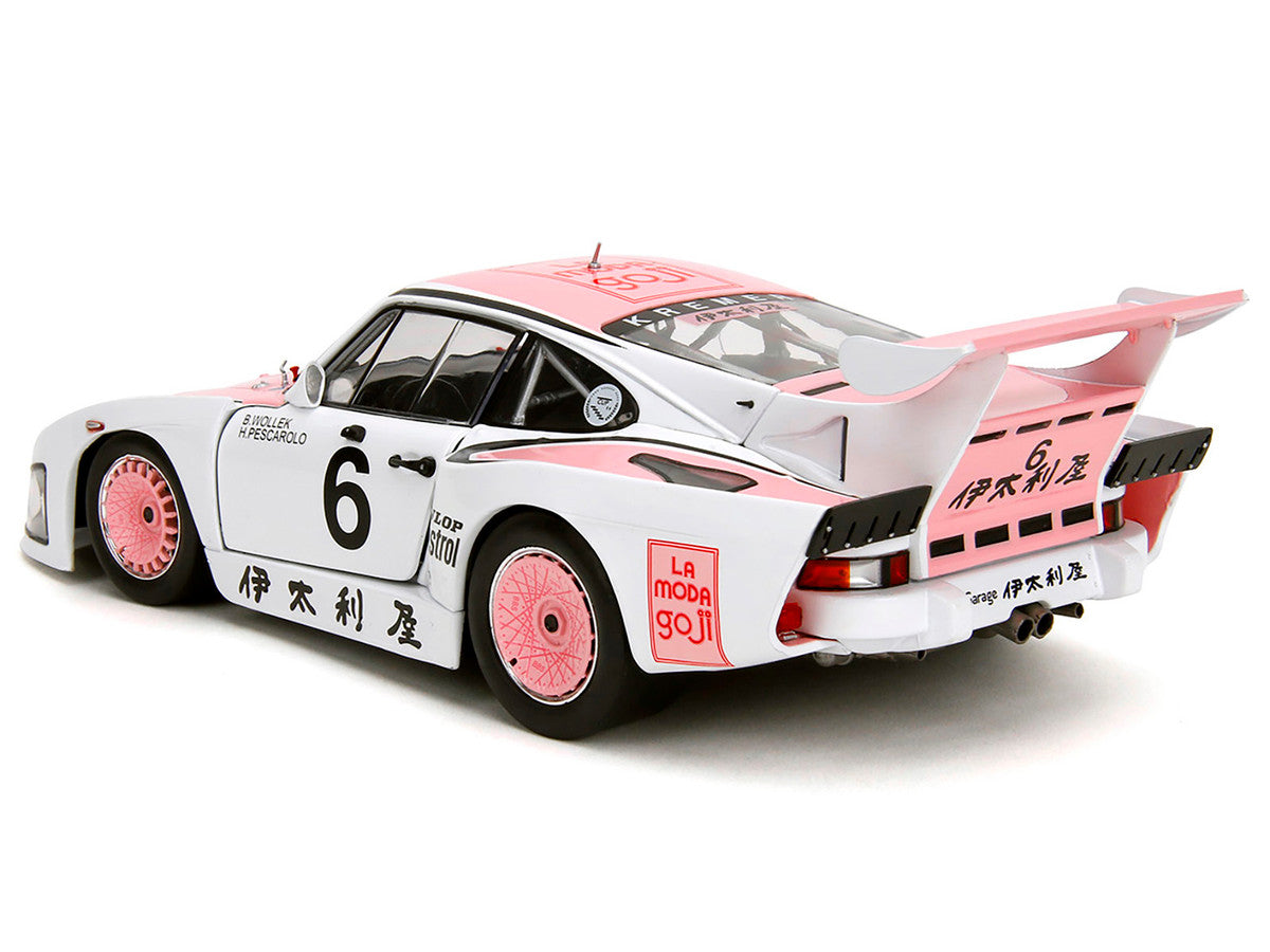 Porsche 935 K3 #6 Bob Wollek - Henri Pescarolo Winner "Suzuka 1000KM" (1981) "Pink Slips" Series 1/18 Diecast Model Car by Jada LuxuryLifeWay Online Store