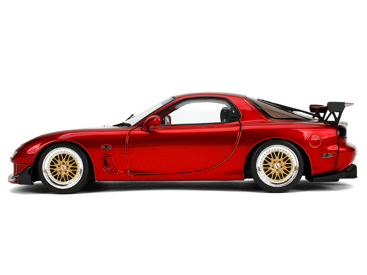 Mazda RX7 Type RS (FD3S) RHD (Right Hand Drive) Orange Metallic "Pink Slips" Series 1/18 Diecast Model Car by Jada LuxuryLifeWay Online Store