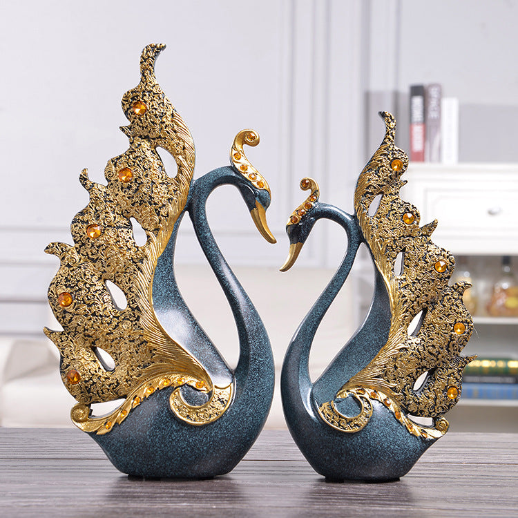 Couple Swan Home Decoration LuxuryLifeWay Online Store