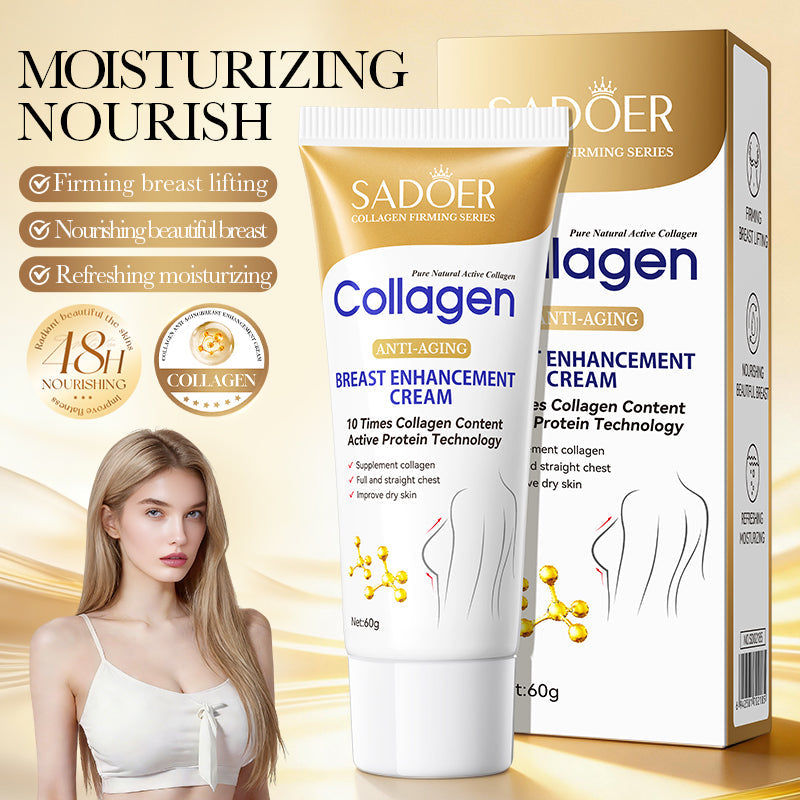 SADOER Collagen Anti-Aging Breast Enhancement Cream Foreign Version 60g Tri Light Beauty