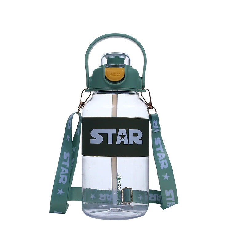 Large Capacity 1200ml Portable Outdoor Water Bottle LadyShow.Store