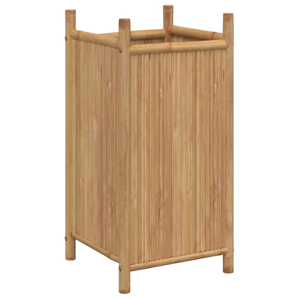 Planter 15.7"x15.7"x31.5" Bamboo LuxuryLifeWay Online Store