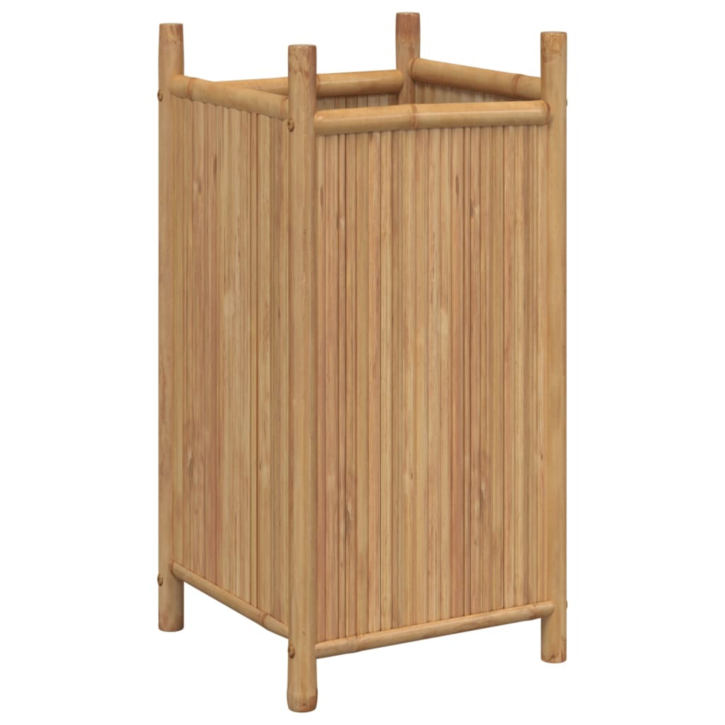 Planter 15.7"x15.7"x31.5" Bamboo LuxuryLifeWay Online Store
