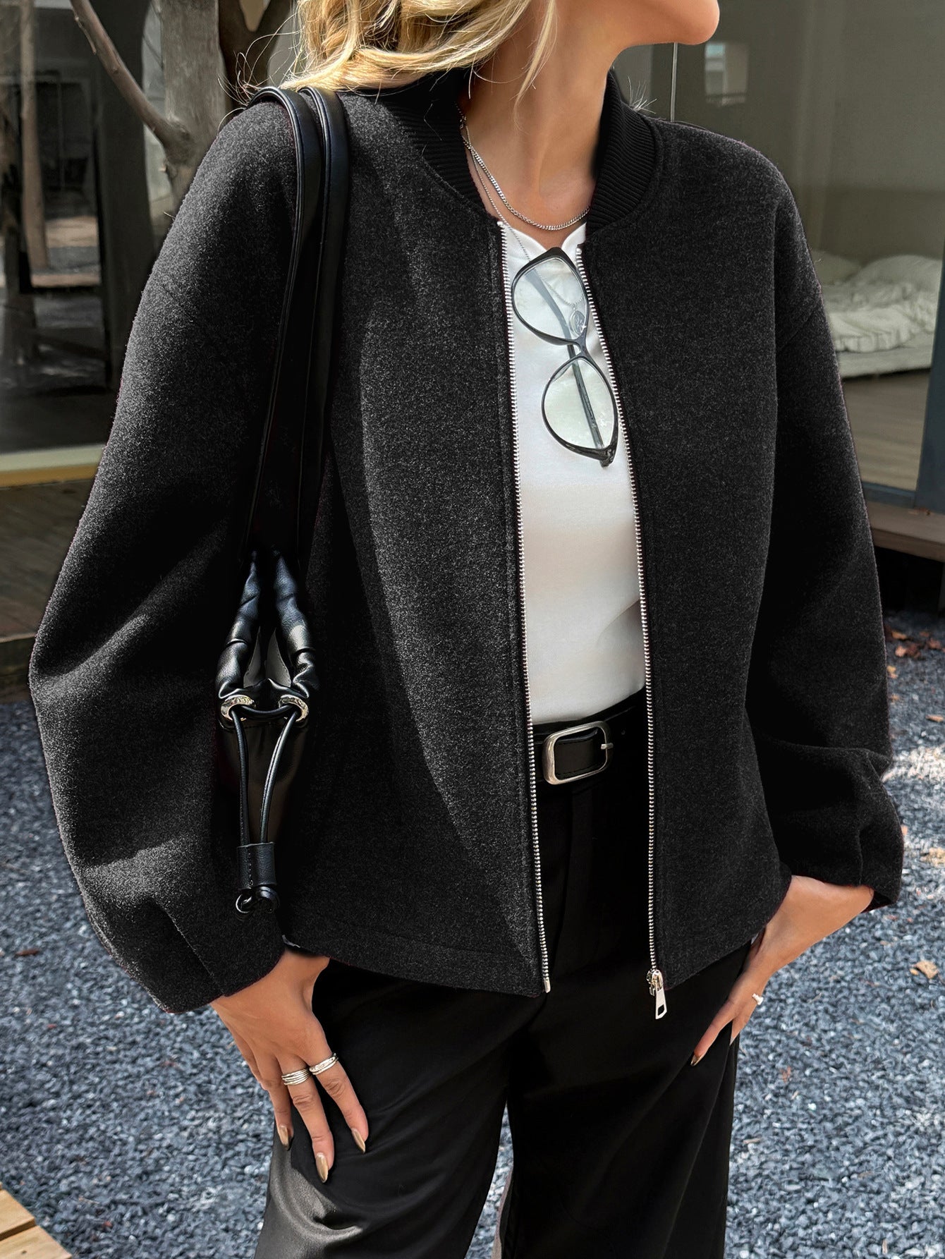 Casual Long-sleeved Vest Jacket Coat Women's Clothing Best YouTube Store