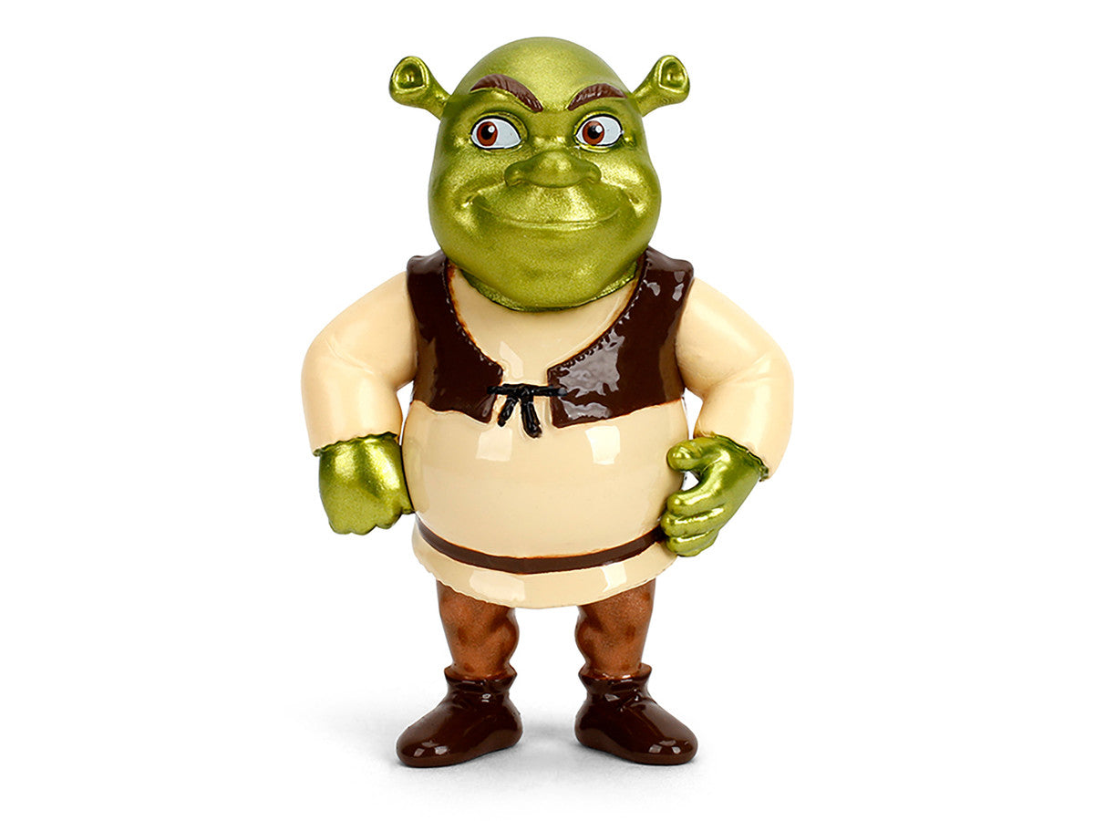 Set of 4 Diecast Figures "Shrek" (2001) Movie "Metalfigs" Series by Jada LuxuryLifeWay Online Store