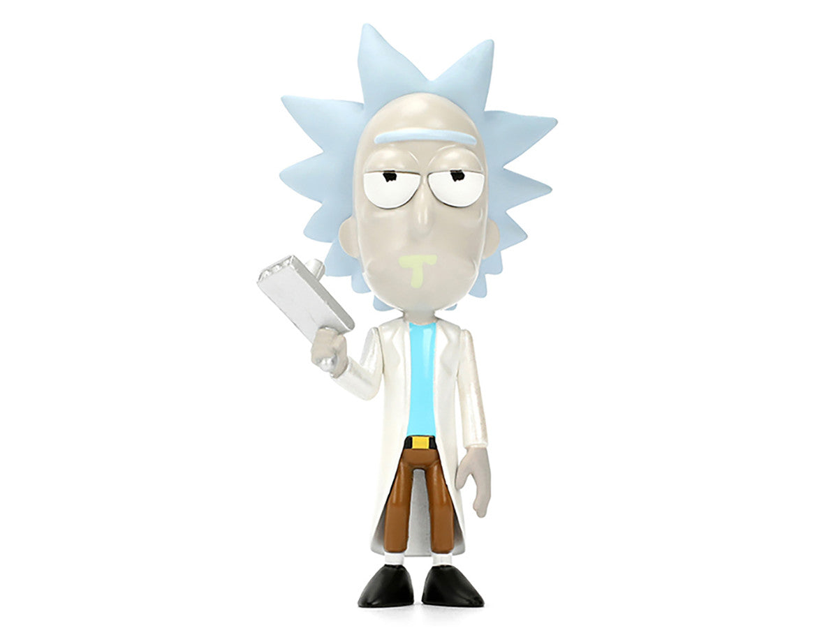Set of 4 Diecast Figures "Rick and Morty" (2013-Current) TV Series "Metalfigs" Series Diecast Models by Jada LuxuryLifeWay Online Store