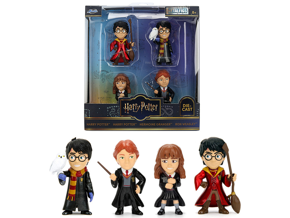 Set of 4 Diecast Figures "Harry Potter" "Metalfigs" Series by Jada LuxuryLifeWay Online Store