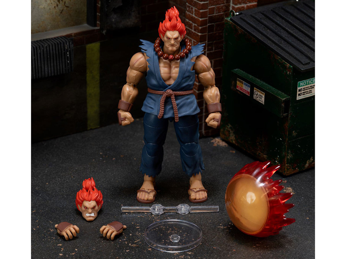 Akuma 6" Moveable Figure with Accessories and Alternate Head and Hands "Ultra Street Fighter II: The Final Challengers" (2017) Video Game Model by Jada LuxuryLifeWay Online Store