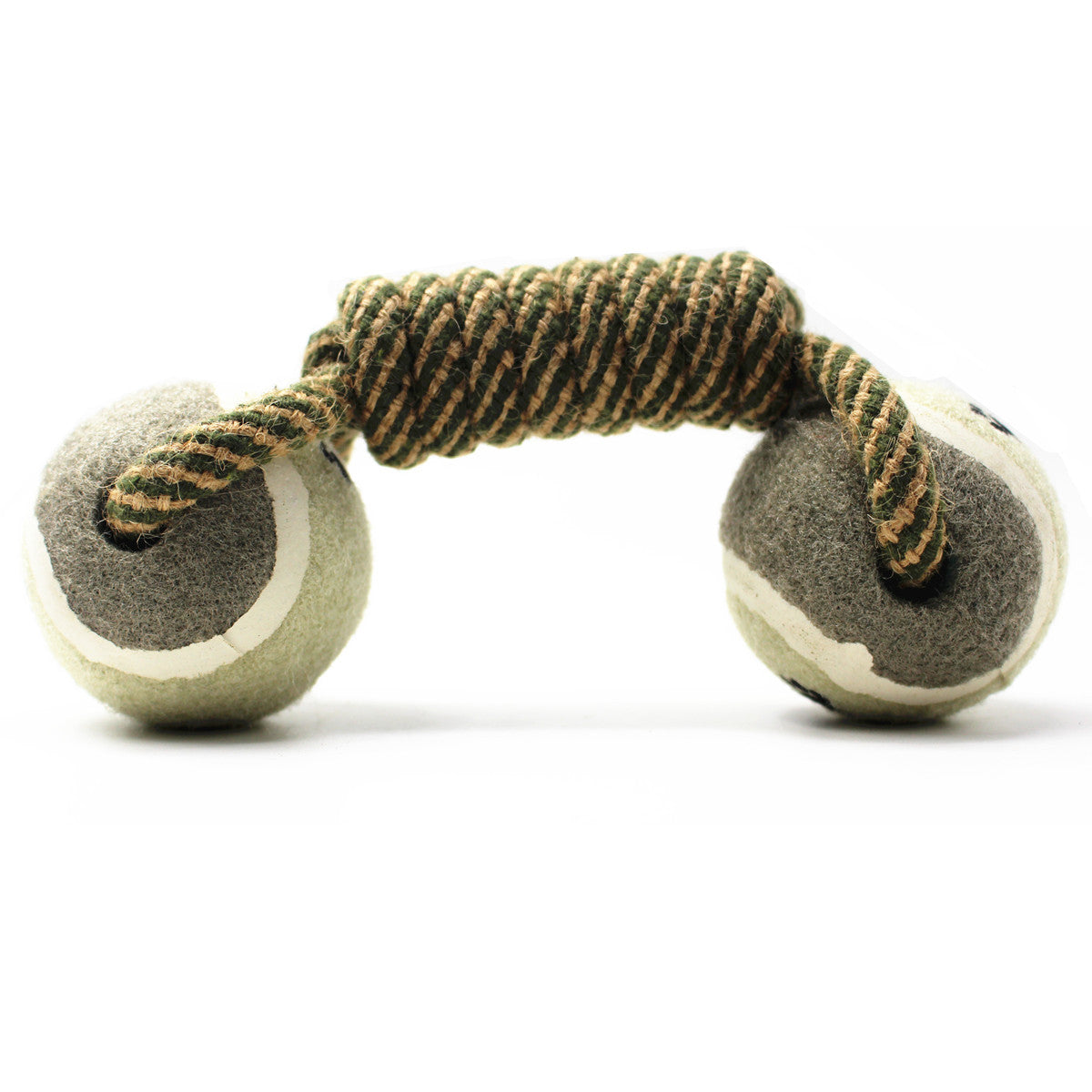 Pet Dumbbell Rope Tennis Ball Chew Toys Teeth Cleaning Pets Fashion