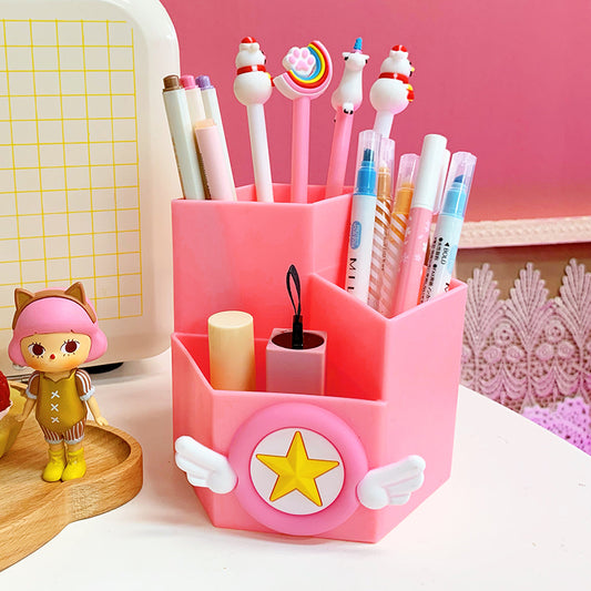 Pen holder makeup brush storage box CJD2
