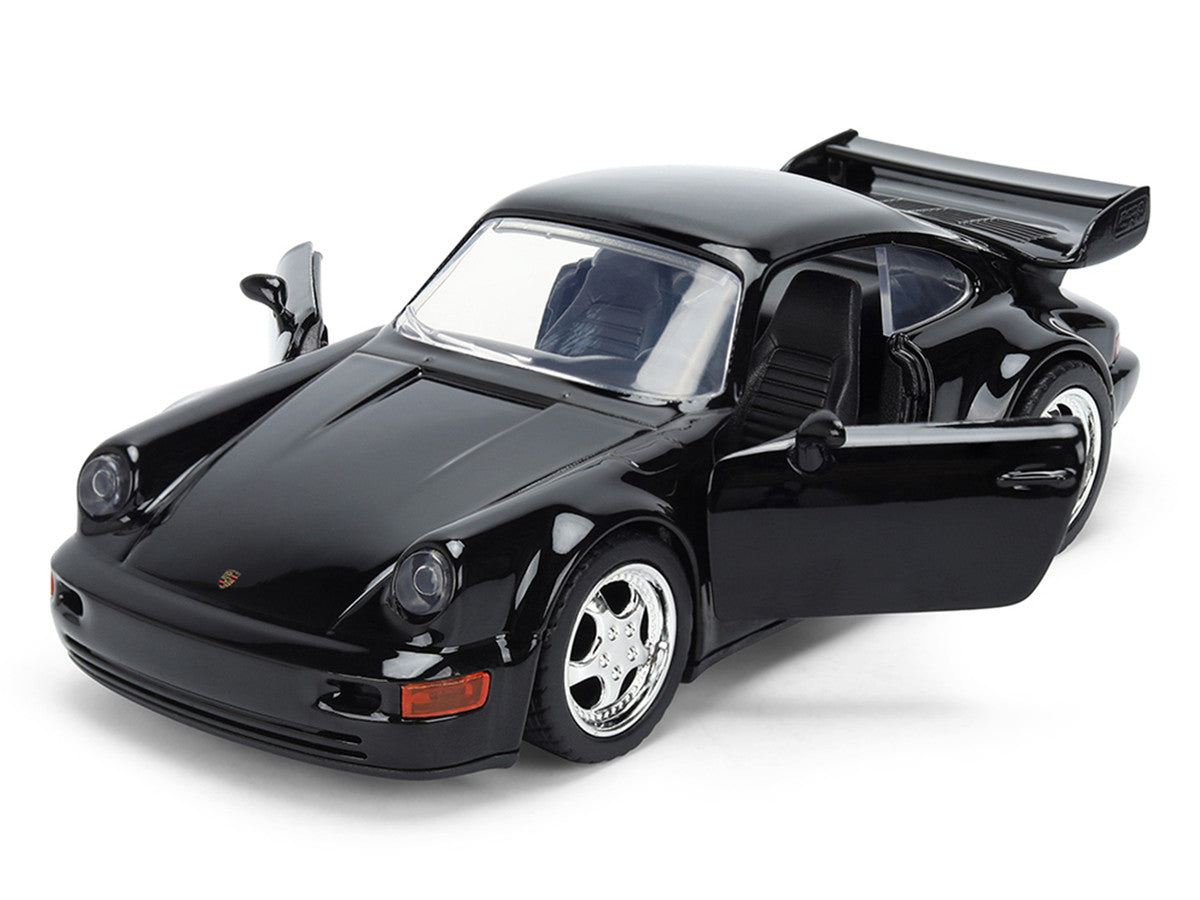 Porsche 911 Carrera RS 3.8 (964) Black "The Fast and the Furious: Tokyo Drift" (2006) Movie "25 Years of Fast & Furious" Series 1/32 Diecast Model Car by Jada LuxuryLifeWay Online Store