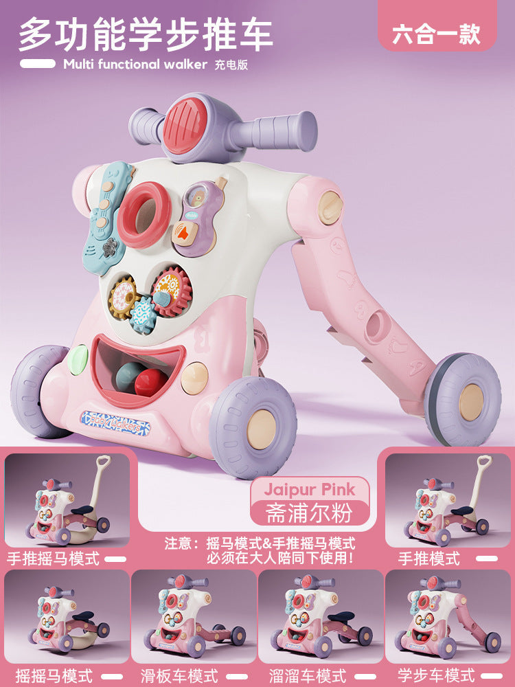 Multifunctional Baby Walker with Anti-Tip Design LuxuryLifeWay Online Store