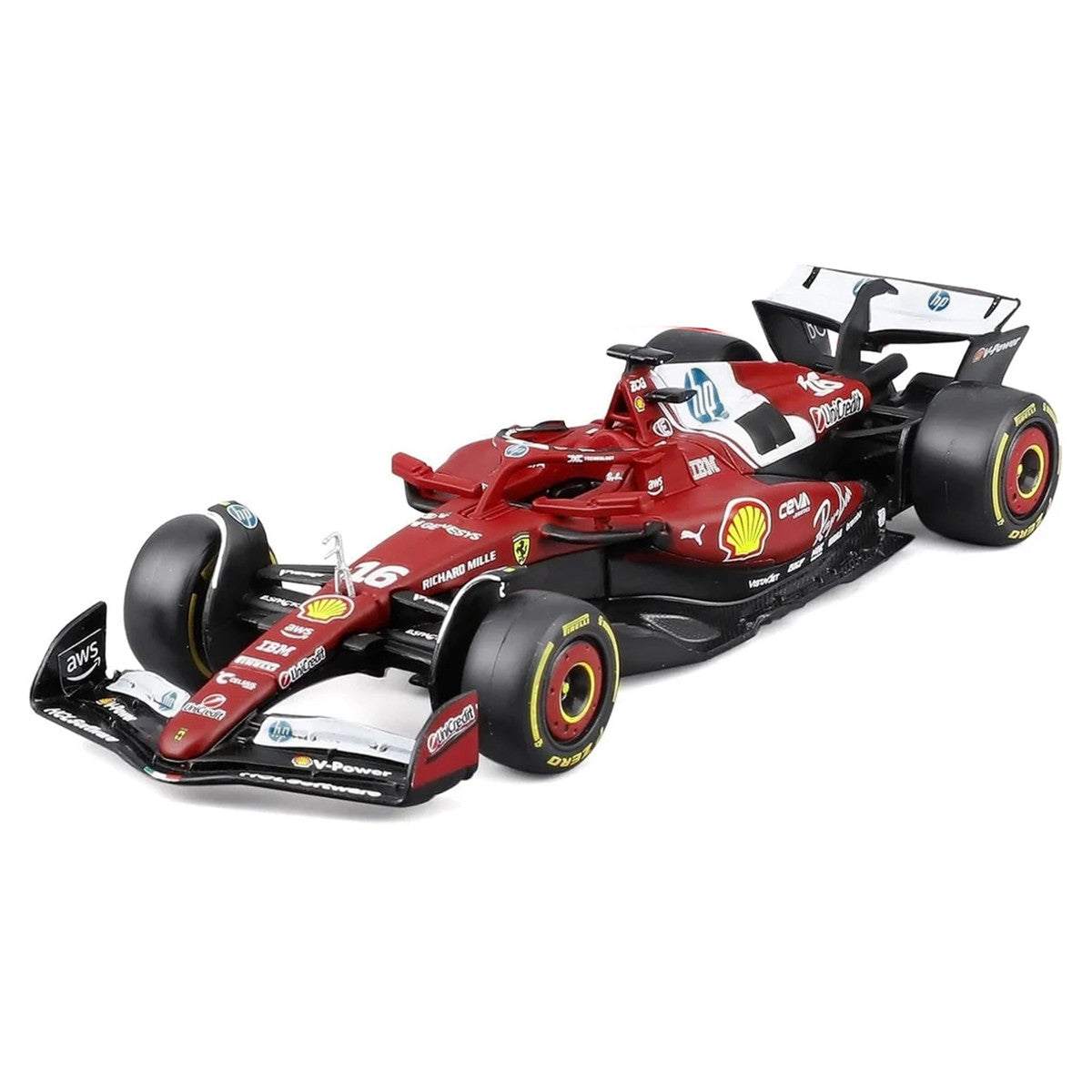 Ferrari SF-25 #16 Charles Leclerc Formula One F1 "World Championship" (2025) 1/43 Diecast Model Car by Bburago LuxuryLifeWay Online Store