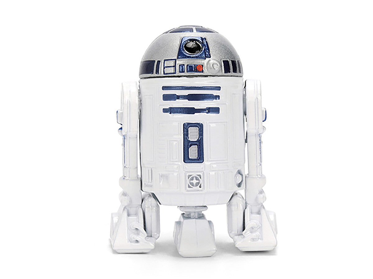 1959 Volkswagen Drag Beetle White with Graphics and R2-D2 Figure "Star Wars" Franchise "Hollywood Rides" Series 1/24 Diecast Model Car by Jada LuxuryLifeWay Online Store