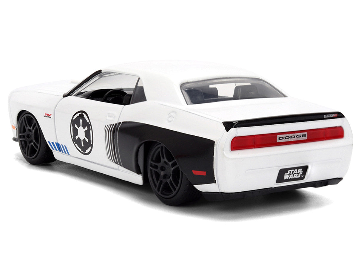 2012 Dodge Challenger SRT8 "Stormtrooper" Livery White with Graphics "Star Wars" Franchise "Hollywood Rides" Series 1/32 Diecast Model Car by Jada LuxuryLifeWay Online Store