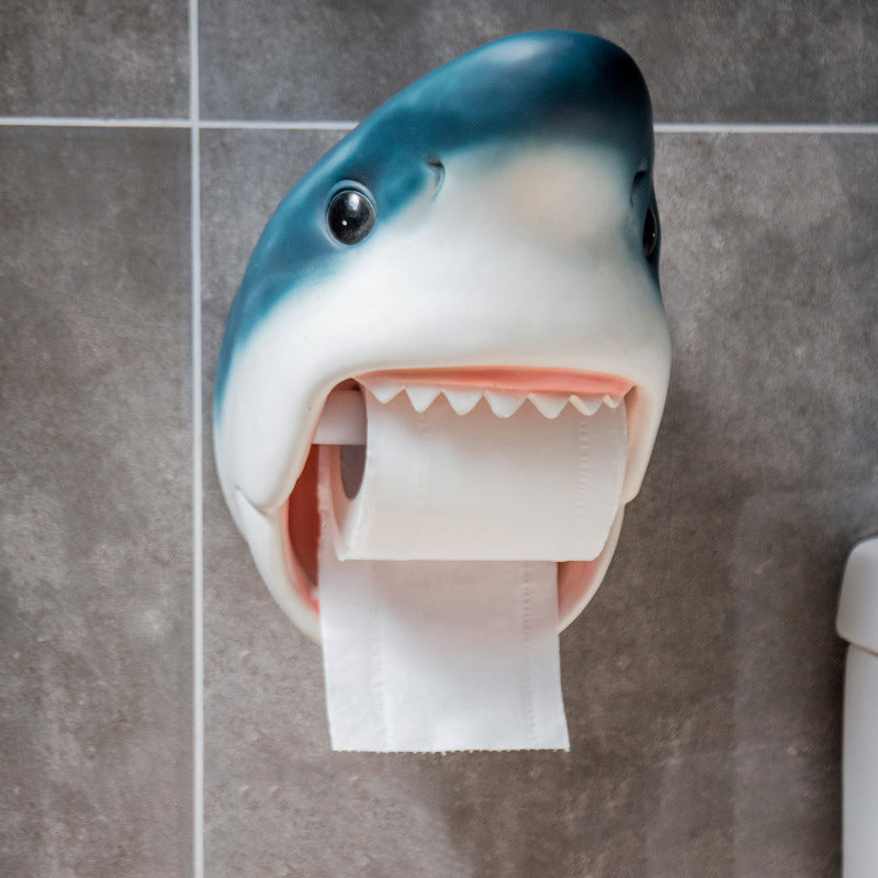 Creative shark tissue holder Best YouTube Store