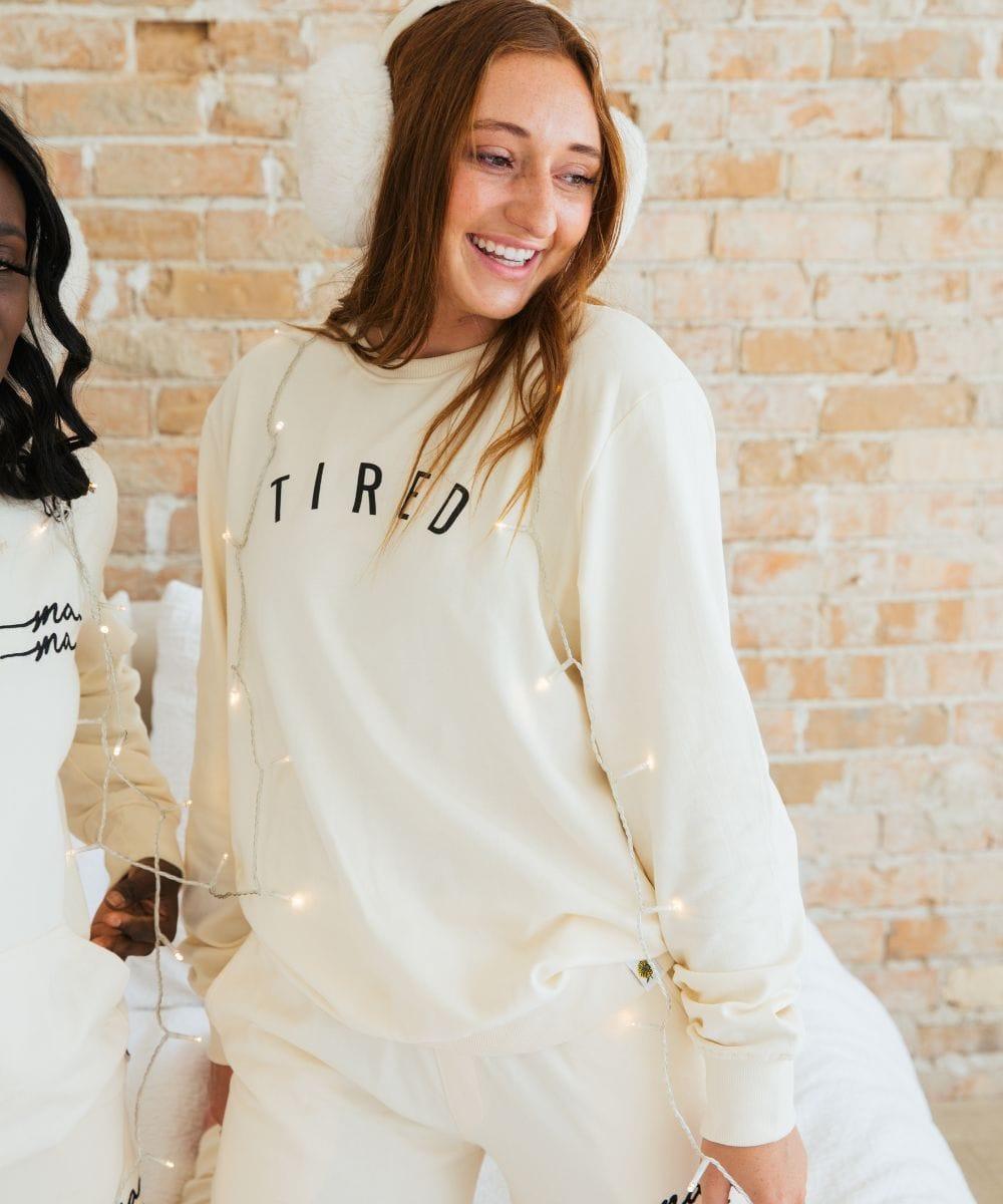Tired Sweatshirt LuxuryLifeWay Online Store