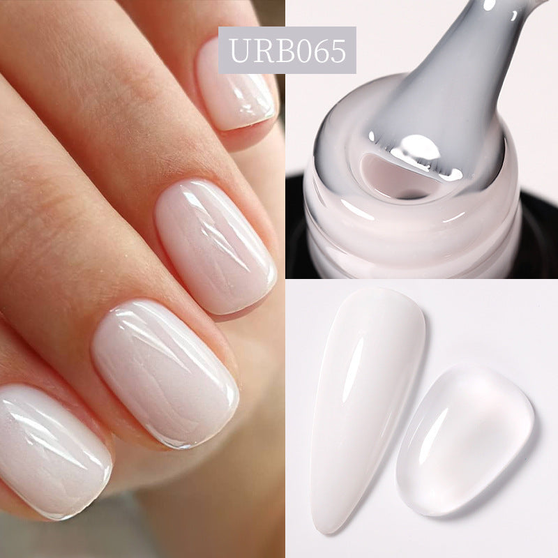 Reinforced Long-lasting No-file Base Coat With Shimmering Glitter Gel Polish LadyShow.Store