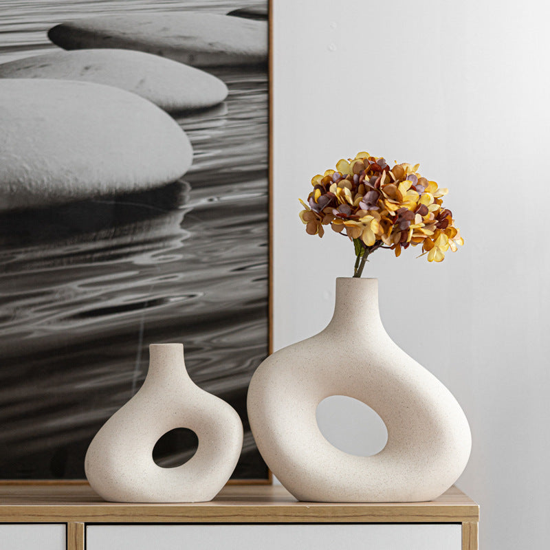 Living Room Ceramic Decorative Vases PearlNestDecor.com